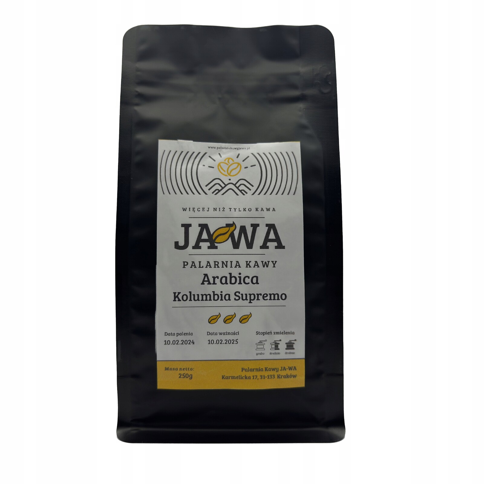 Káva Arabica Kolumbie Supremo 1000 g