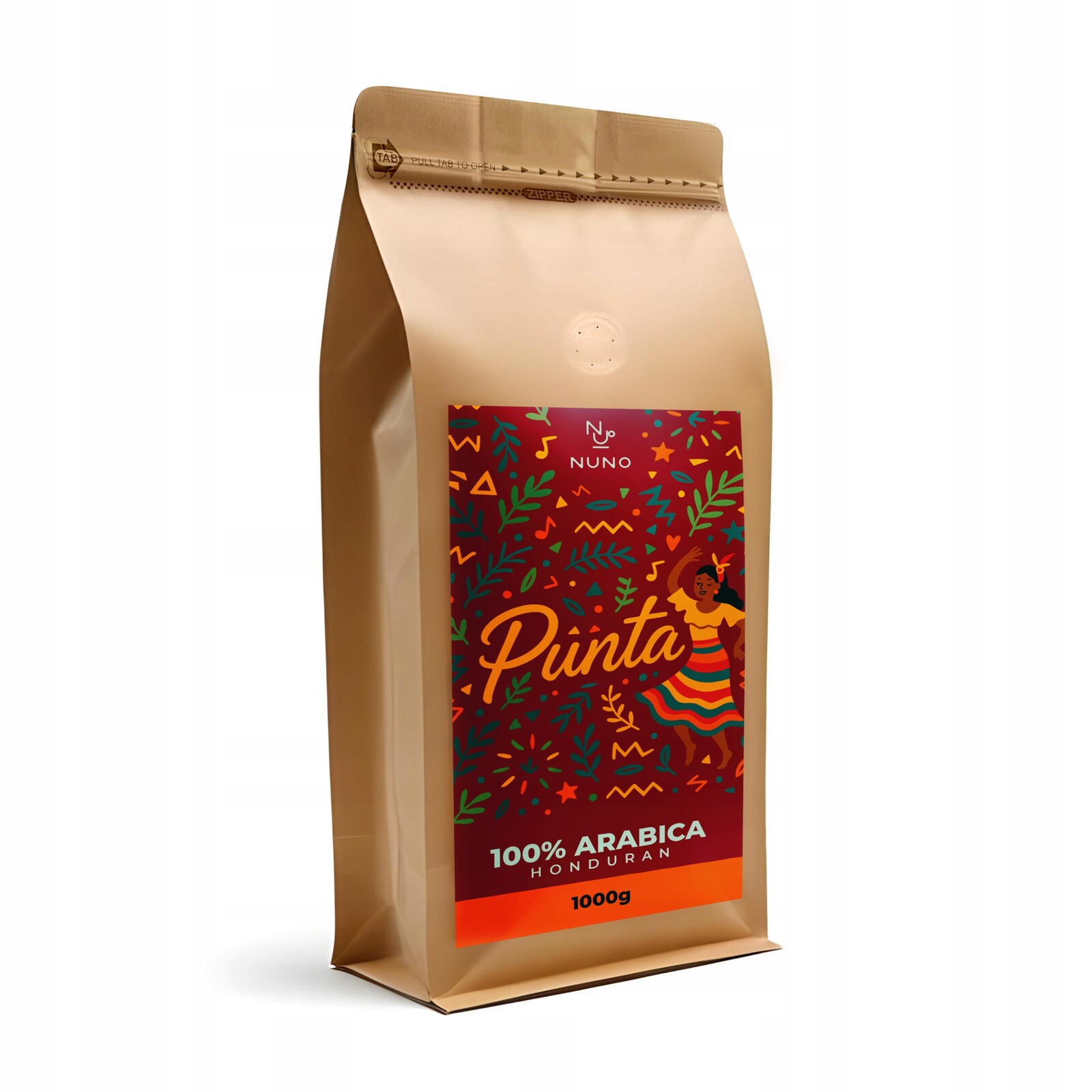 Káva zrna Arabica Nuno Punta Honduran 1000 g