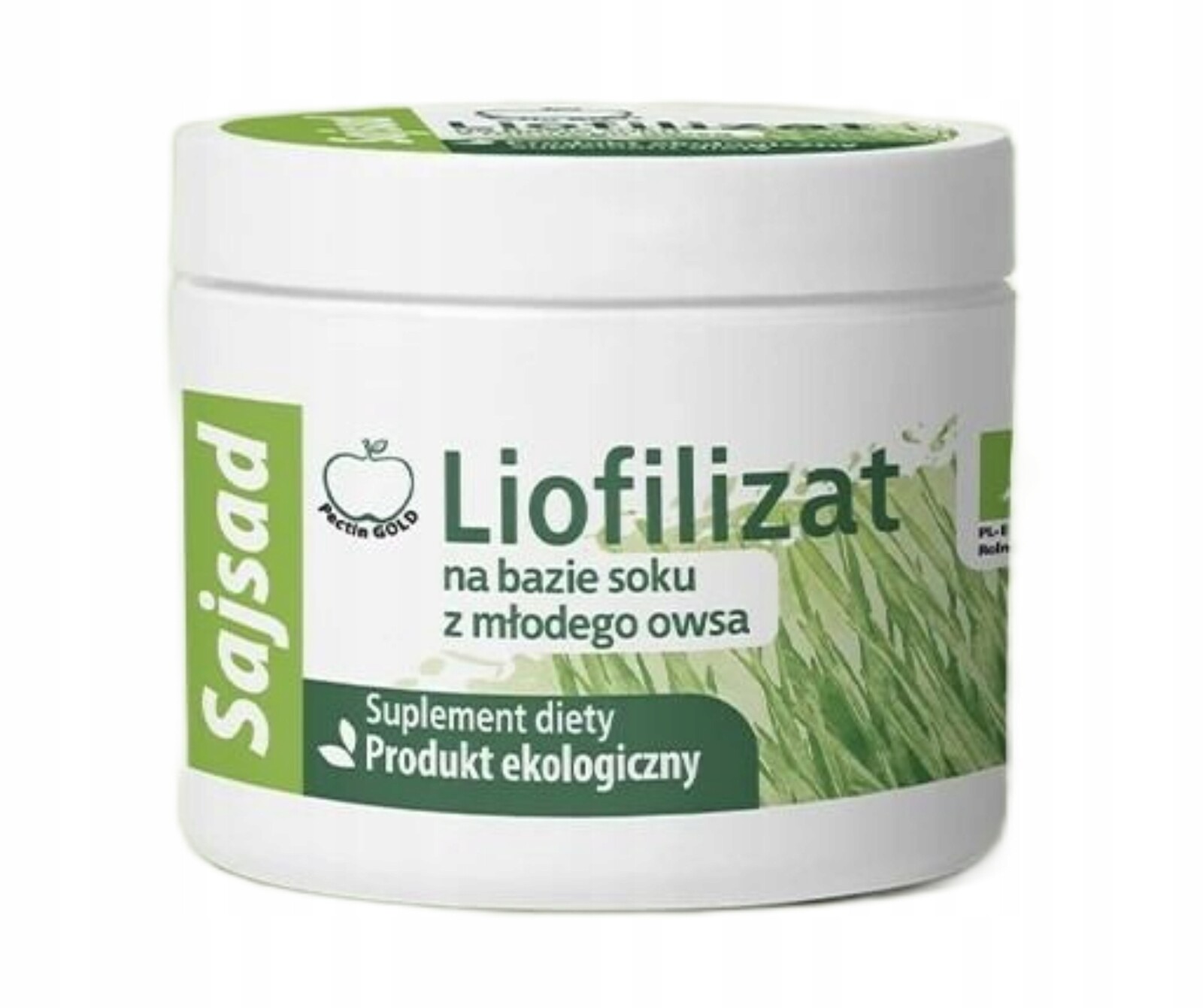 Ekologický lyofilizát šťáva z mladého ovsa 150 g Sajsad