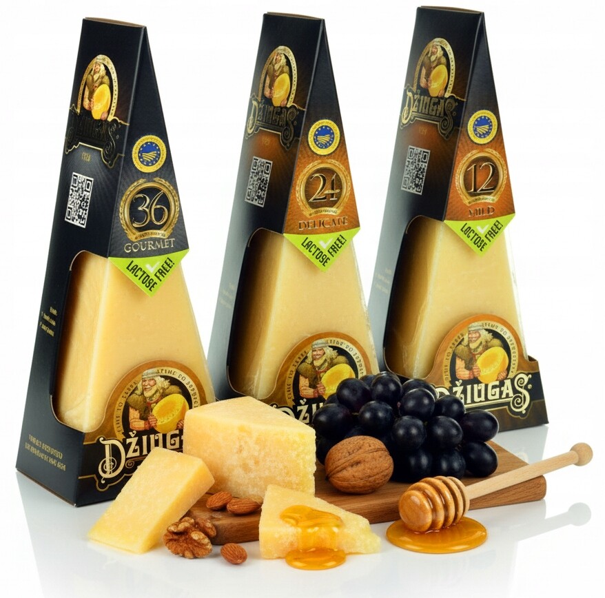 Sada Sýrů Dziugas 12,24,36 Na Pivo