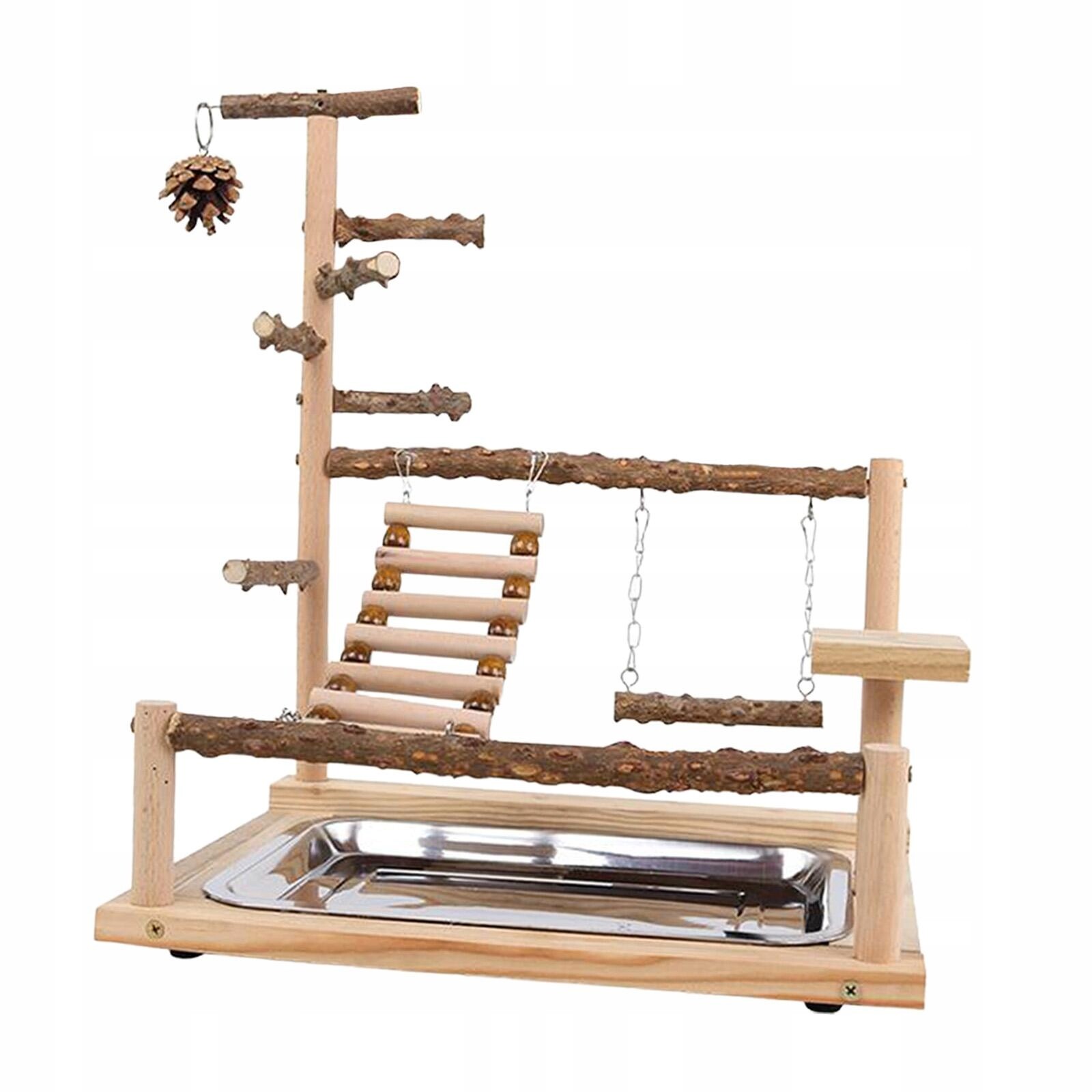 Centrum aktivit Parrot Perch Playstand Bird Playplace Kotec pro ptáky