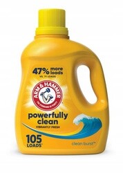 Arm & Hammer Clean Burst 3,10 l 105 praní – univerzální gel na praní tkanin