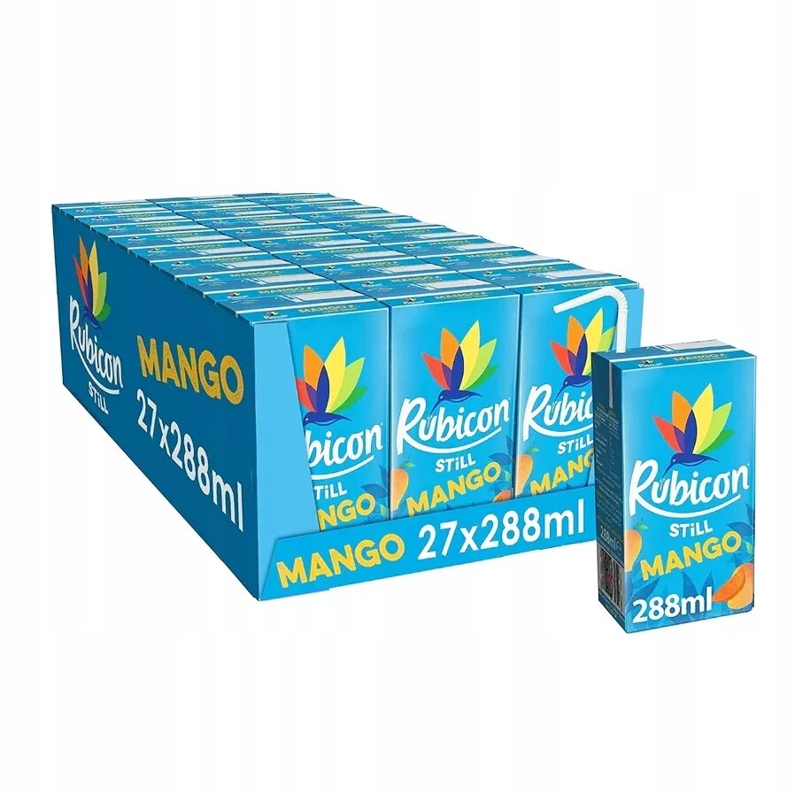 Mango nápoj s mangem Rubicon 27 x 288 ml