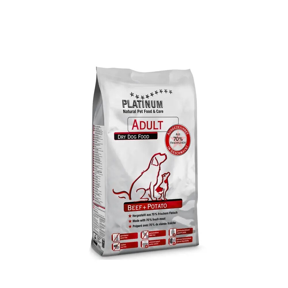 Platinum krmivo suché hovězí maso 1,55 kg