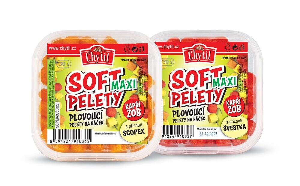Chytil Soft pelety MAXI plovoucí 30g - Ananas