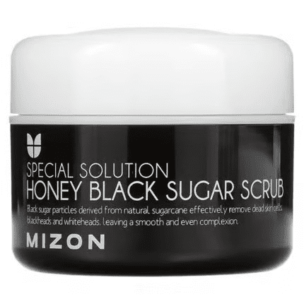 MIZON Čistící peeling s černým cukrem a medem Honey Black Sugar Scrub 90 g