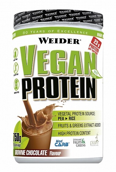WEIDER , Vegan Protein, , Iced coffee 750 g