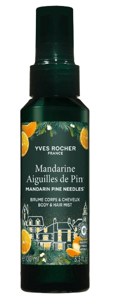 YVES SAINT LAURENT Yves Rocher Parfémovaný sprej na tělo a vlasy Mandarinka & jehličí 100 ml