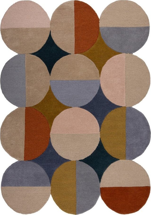 Ručně tkaný vlněný koberec 160x230 cm Mia Ellipse – Flair Rugs