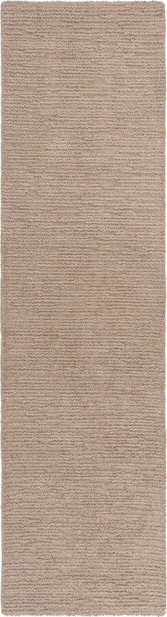Béžový ručně tkaný vlněný běhoun 80x230 cm Harris Boucle – Flair Rugs