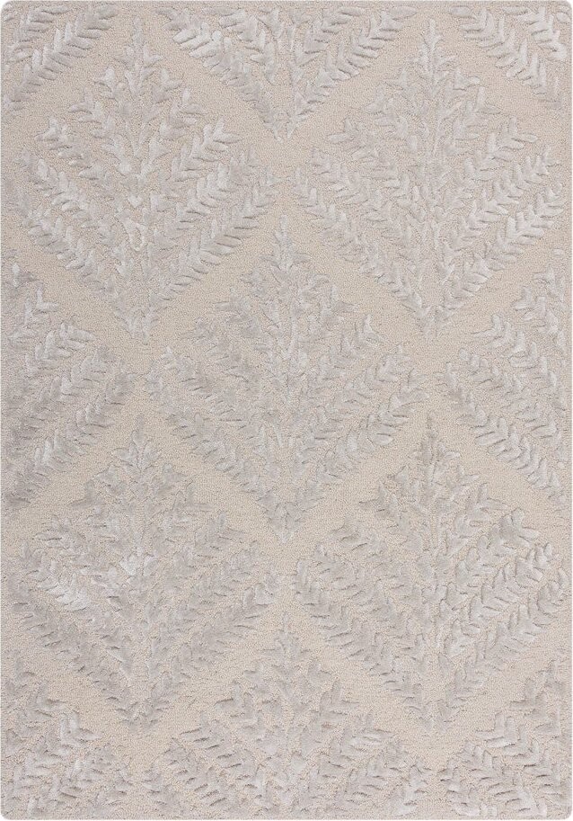 Šedobéžový ručně tkaný koberec s příměsí vlny 160x230 cm Sloane – Flair Rugs