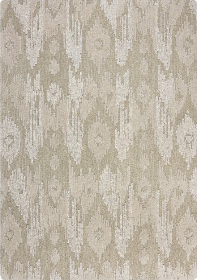 Béžový ručně tkaný vlněný koberec 120x170 cm Dion Ikat – Flair Rugs