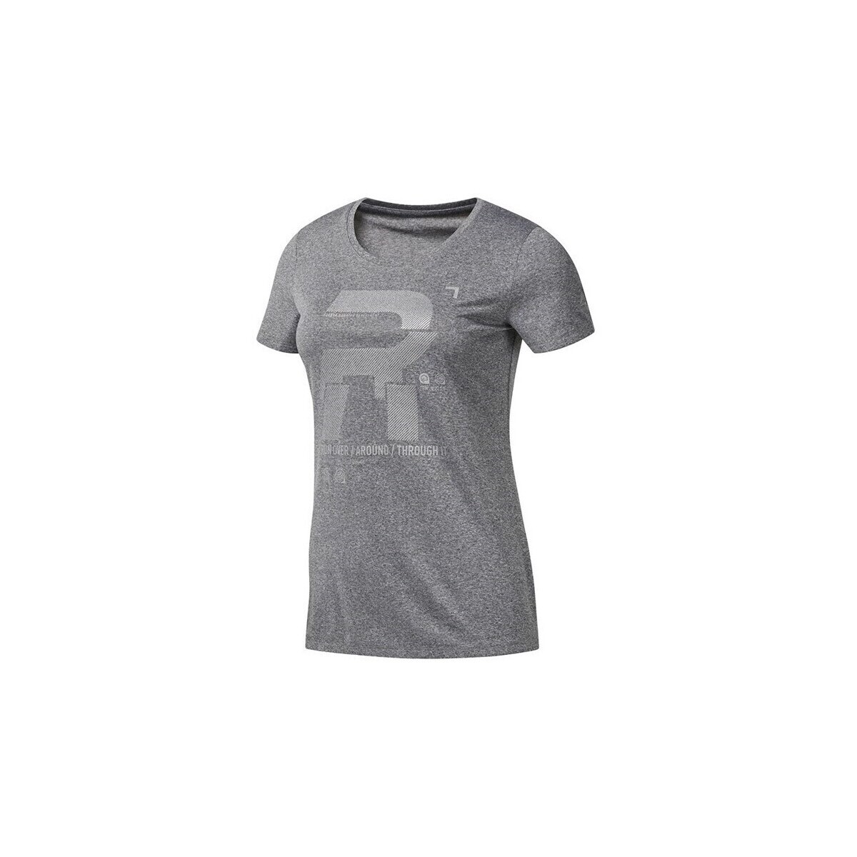 Reebok Sport  SS Reflective Tee  Šedá