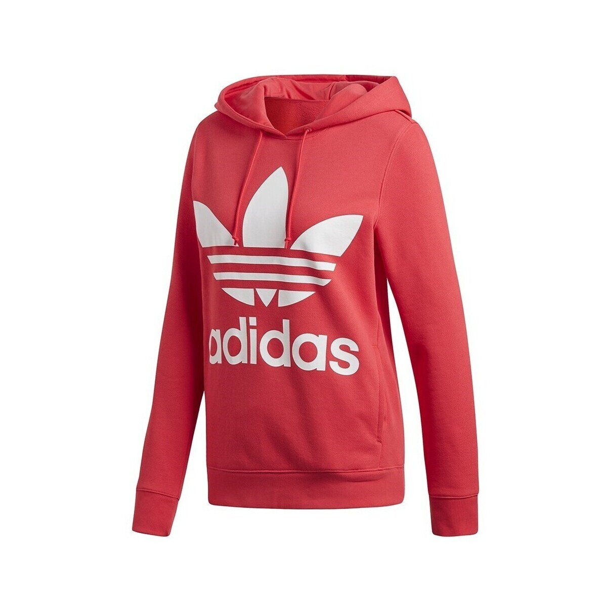 adidas  Trefoil Hoodie  Červená