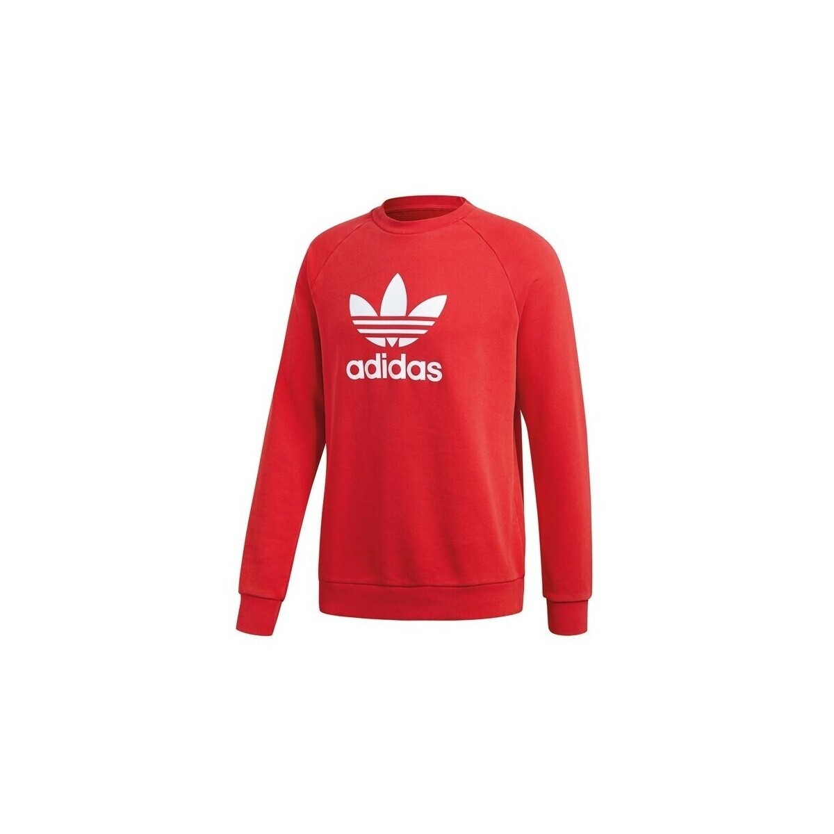 adidas  Trefoil Crew  Červená