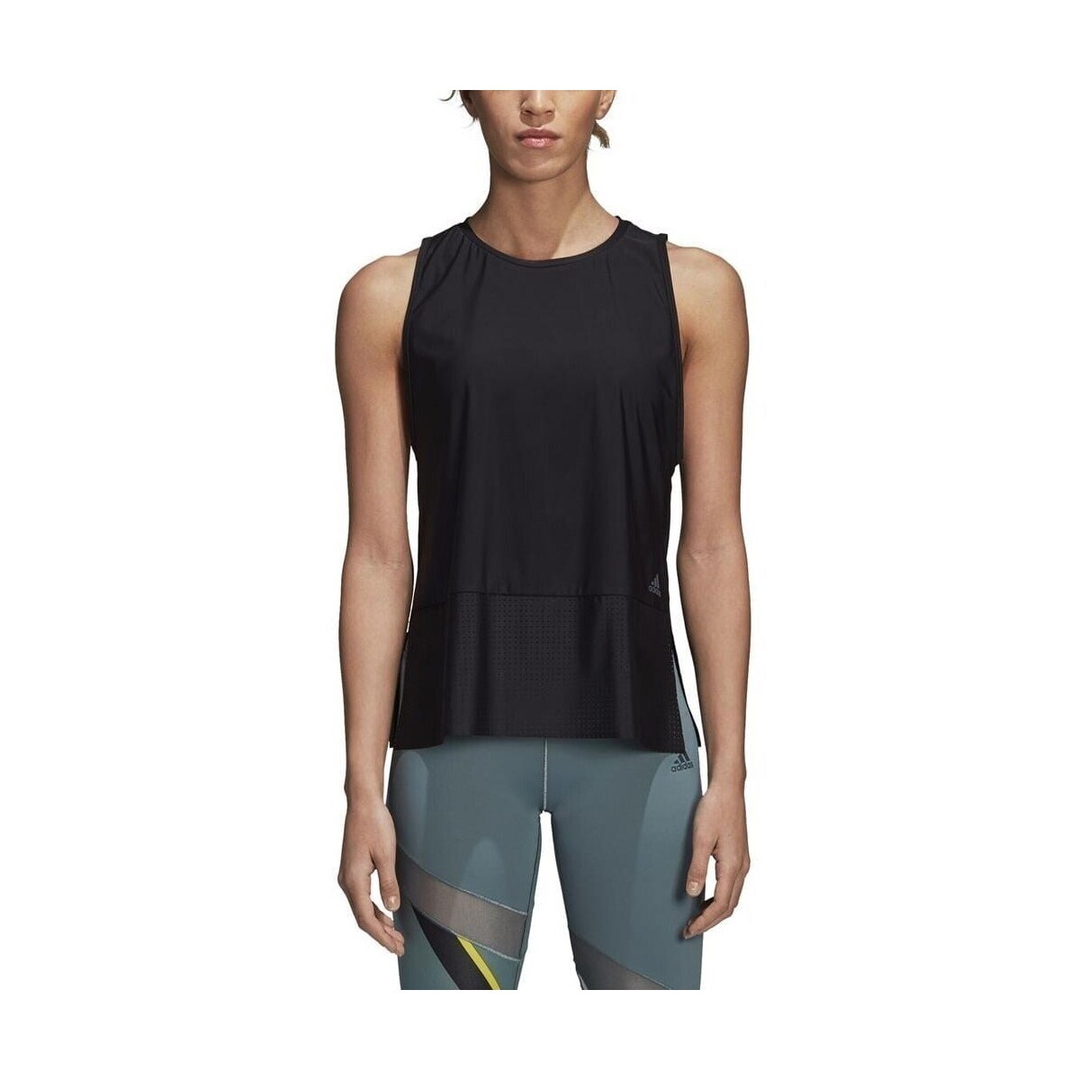 adidas  Tech Tank Top  Černá