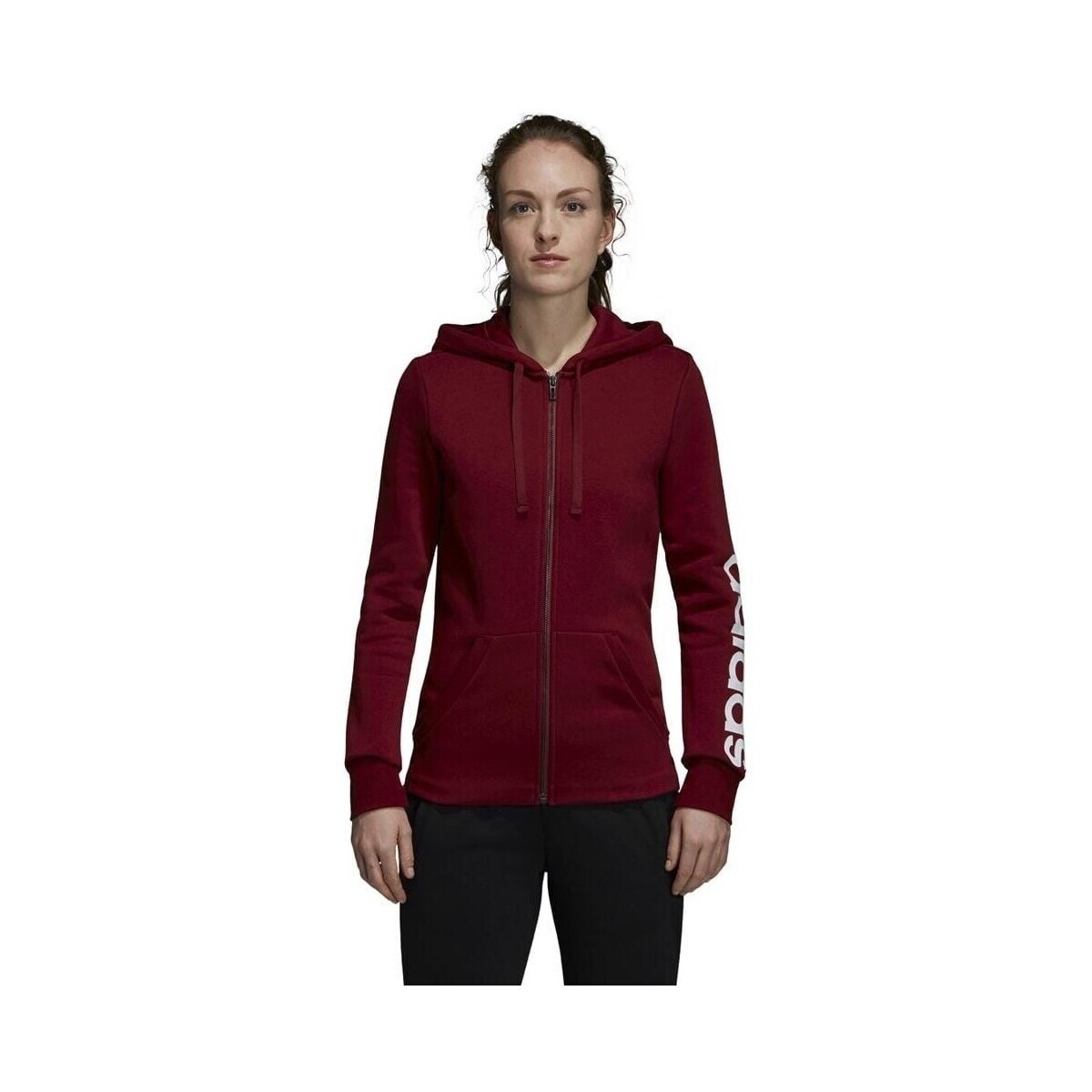 adidas  Essentiails Linear  Bordó