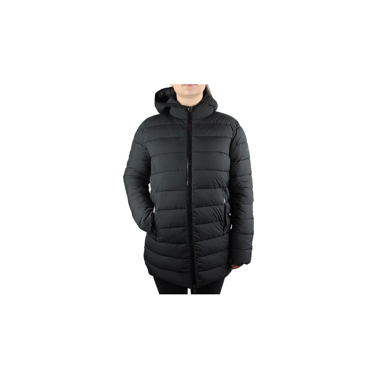 Champion  Hooded Polyfilled  Černá