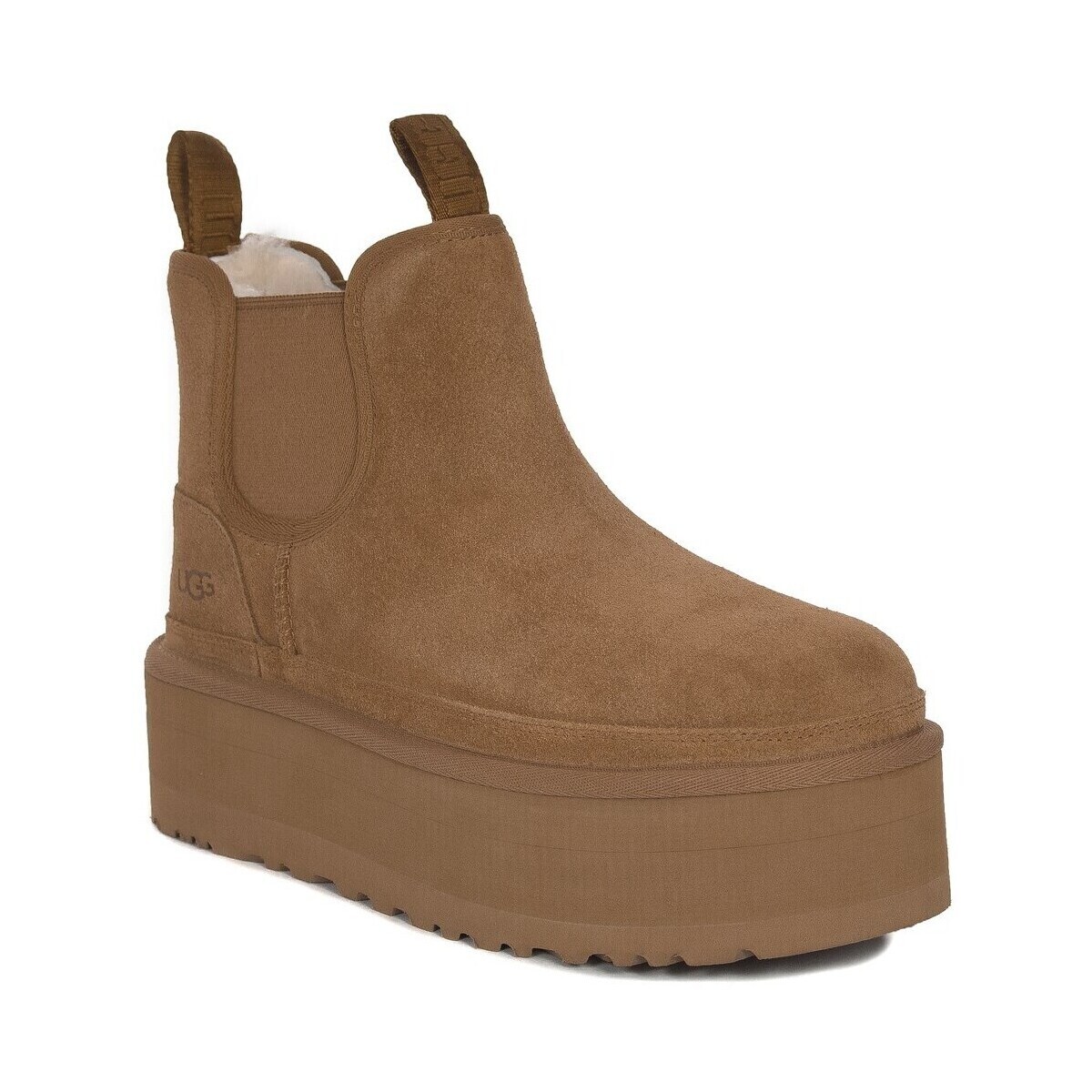 UGG  W Neumel Platform Chelsea  Hnědá