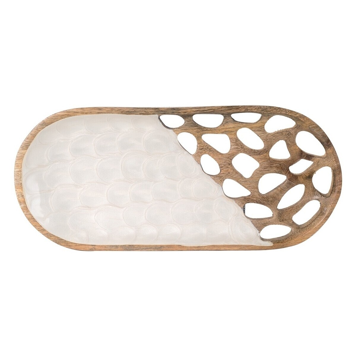 Signes Grimalt  Velký Obdélníkový Zásobník  Bílá