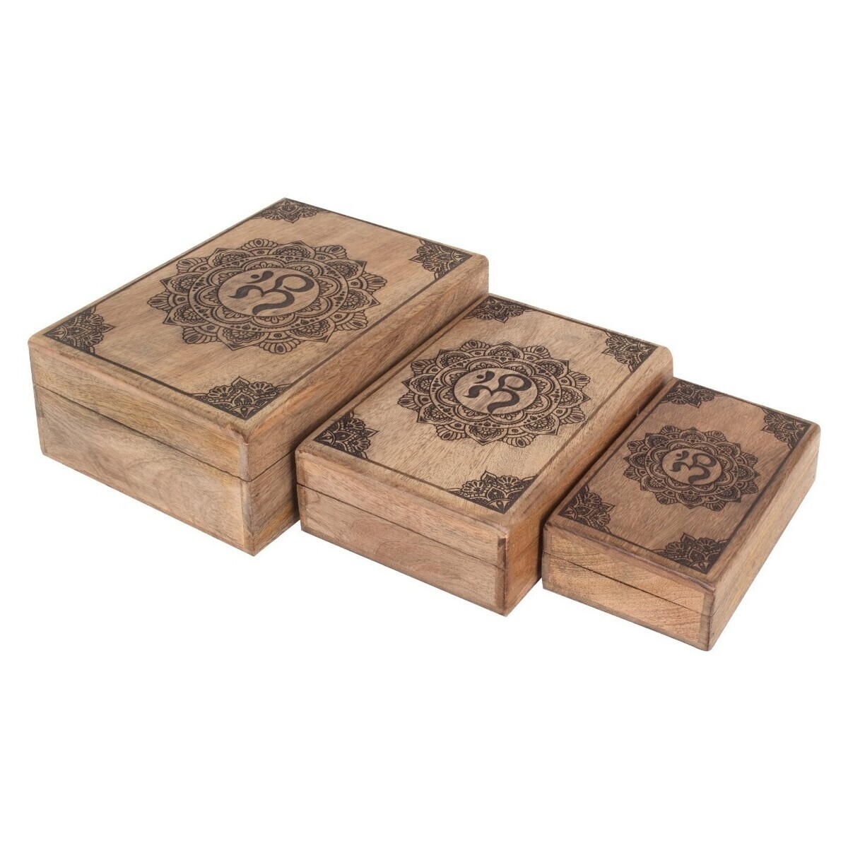 Signes Grimalt Krabice Mandala Om 3U Hnědá