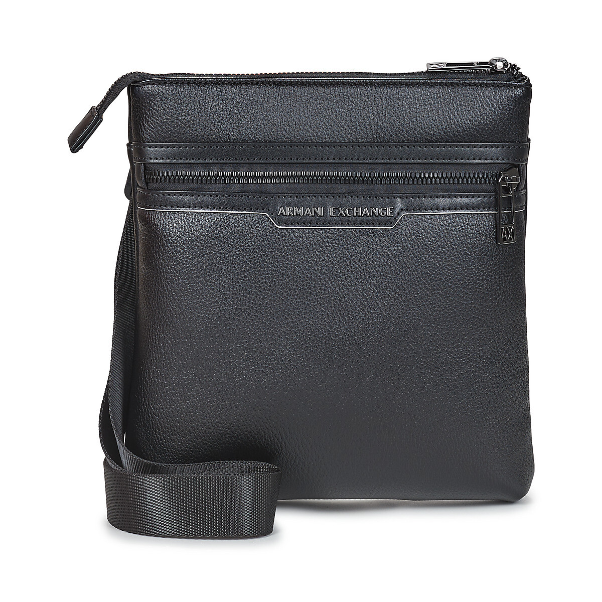 Armani Exchange  CEDRIC FLAT CROSSBODY  Černá