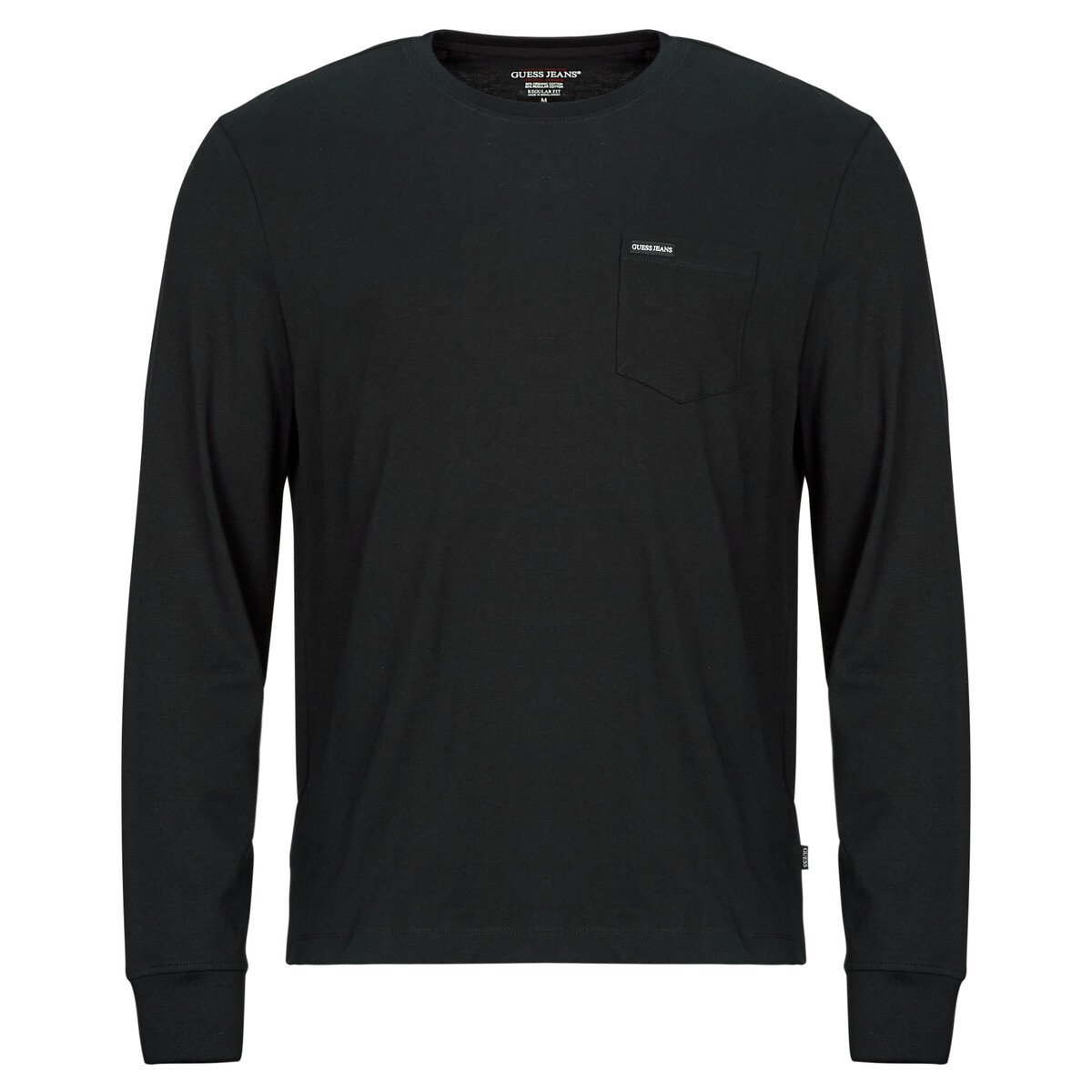 Guess  LS CN REG PKT TEE  Černá