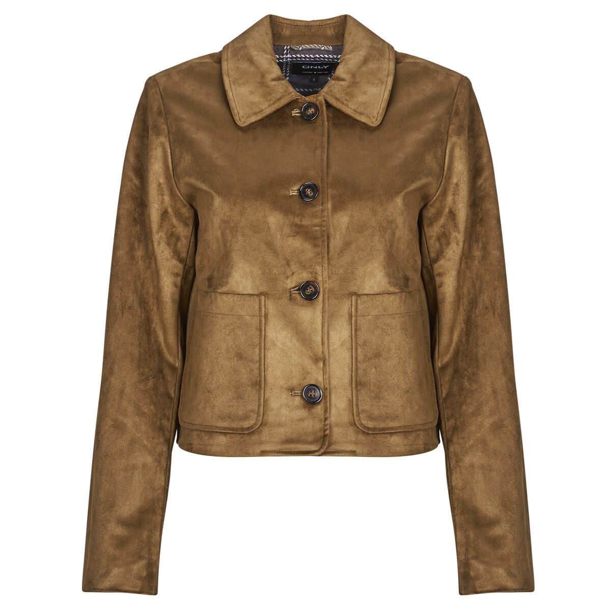 Only  ONLTULIP LIFE FAUX SUEDE  Hnědá