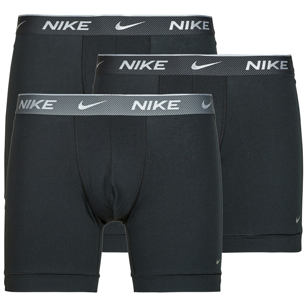 Nike  EDAY COTTON STRETCH BOXER BRIEF 3PK  Černá