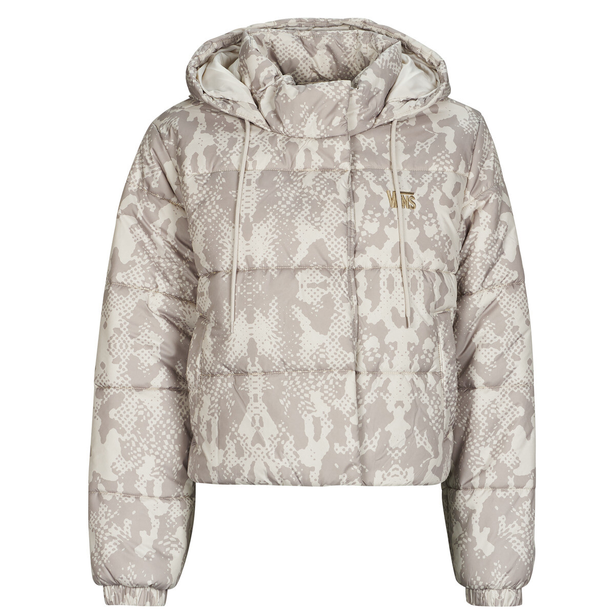 Vans  MTE Hillgate AOP Cropped Puffer  Béžová