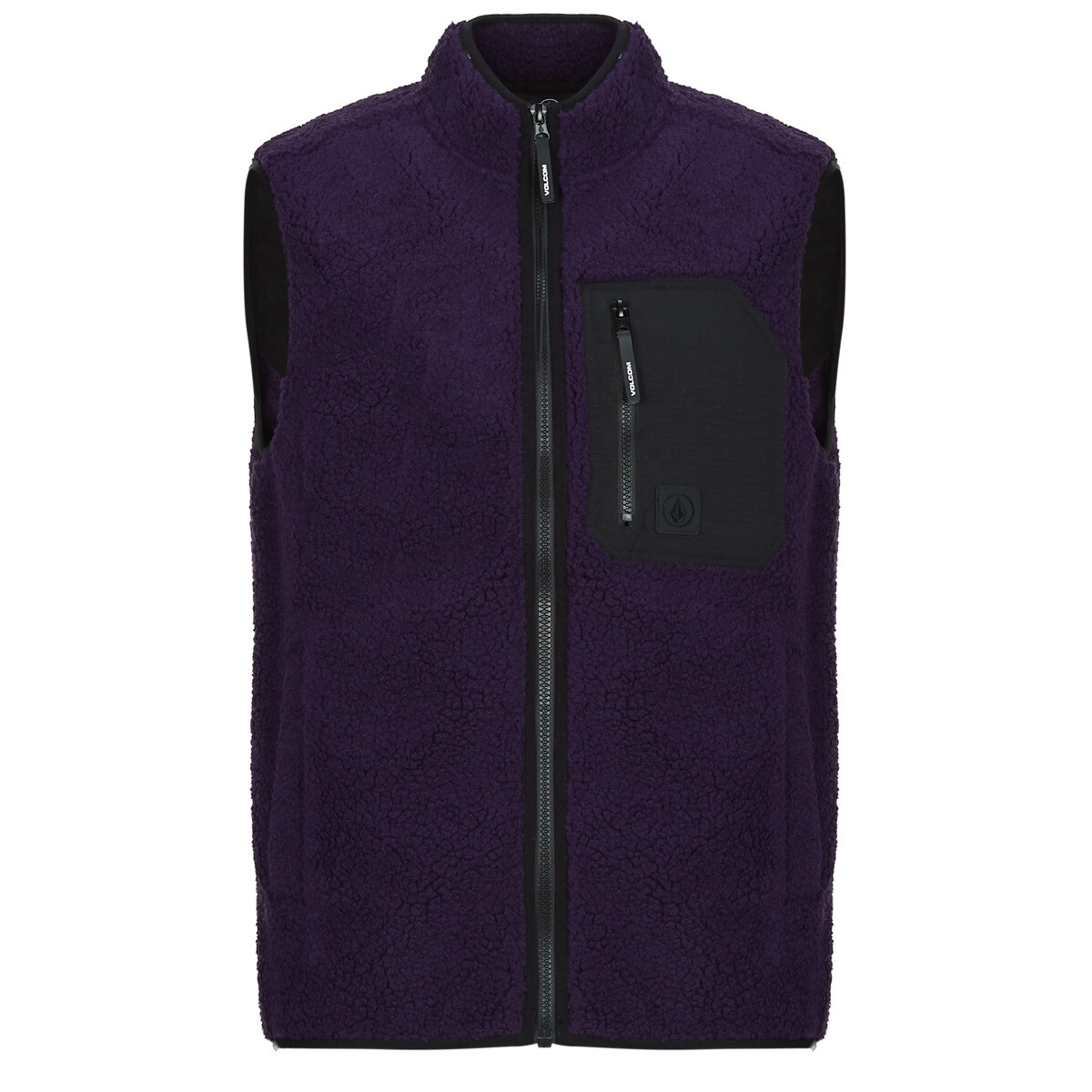 Volcom  MUZZER FUZZAR VEST  Fialová