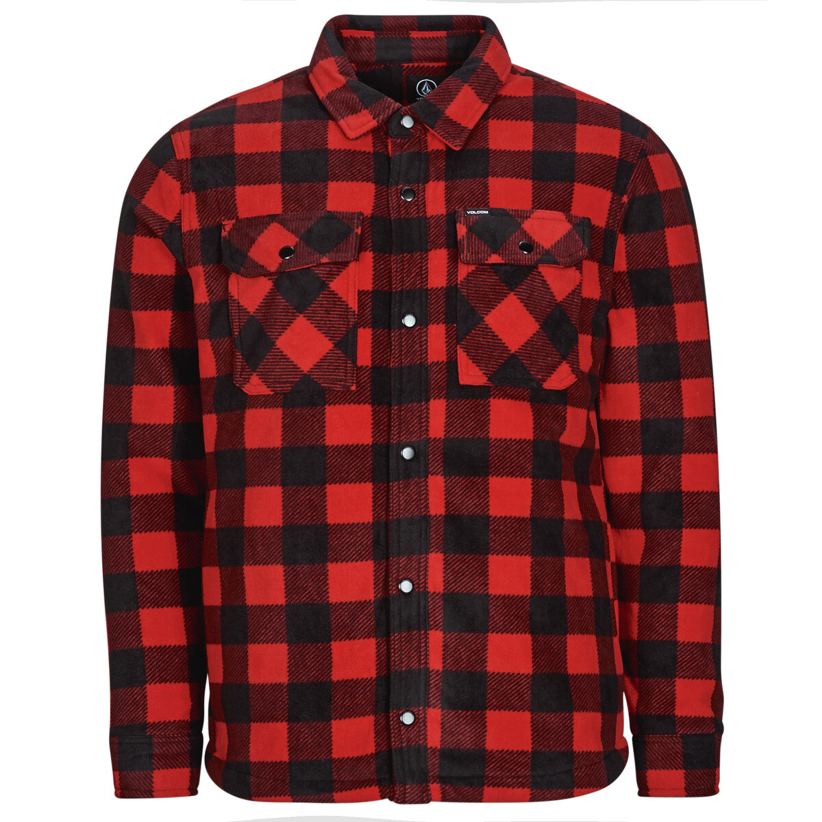 Volcom  BOWERED FLEECE LS  Červená