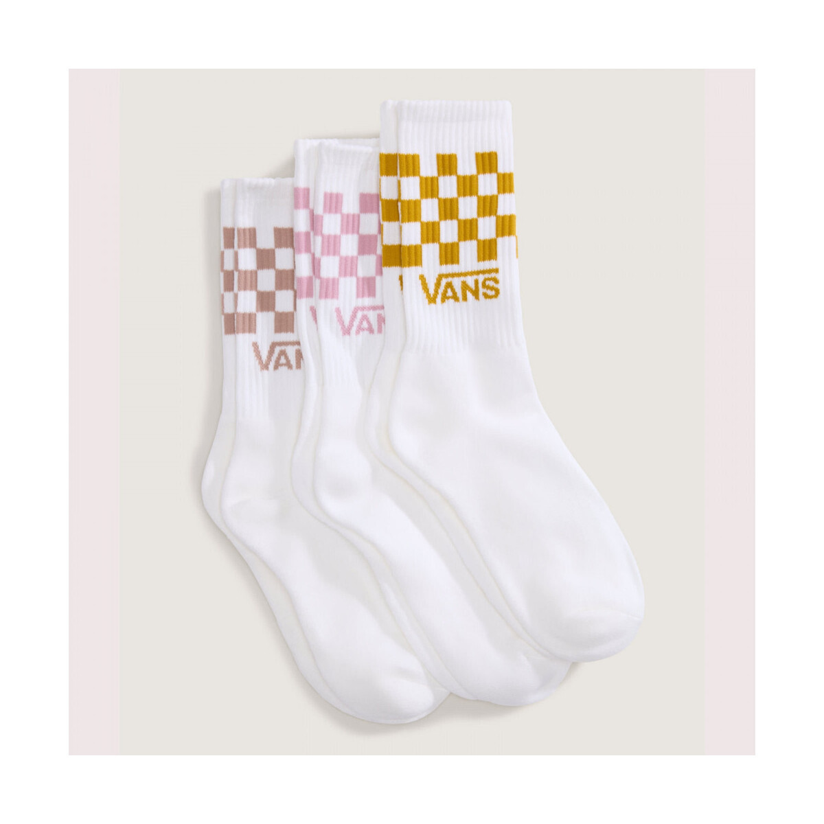 Vans  Classic check crew  Růžová