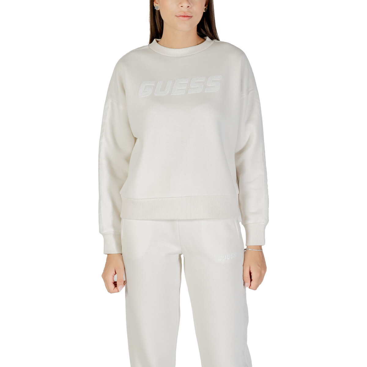 Guess  AELIA CN SWEATSHIRT V5BQ10 KB681  Bílá