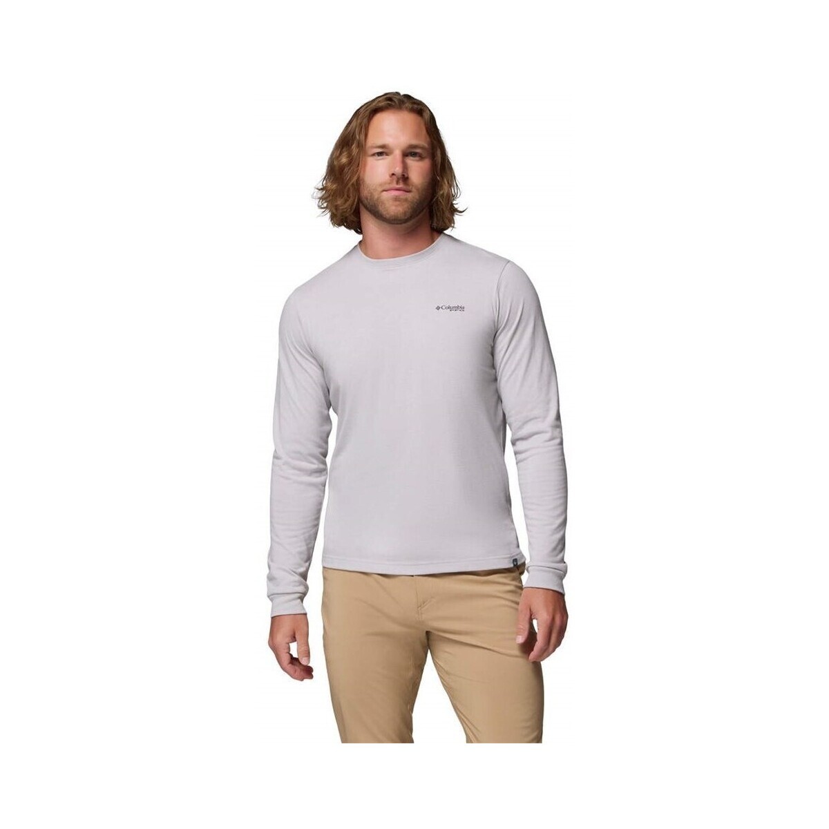 Columbia  PFG Uncharted Graphic Tee LS  Šedá