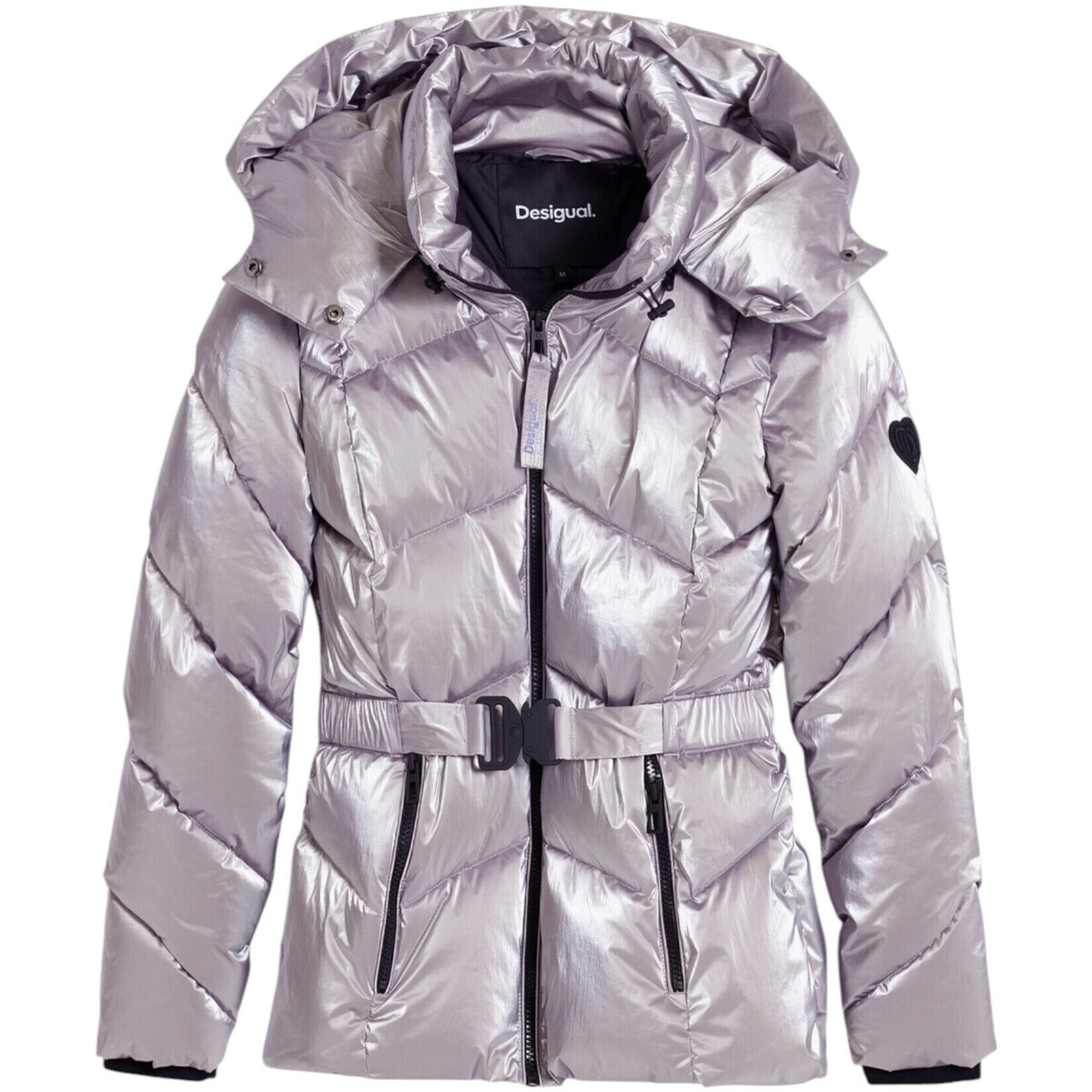 Desigual  PADDED_METALIC 25WWEW29  Růžová