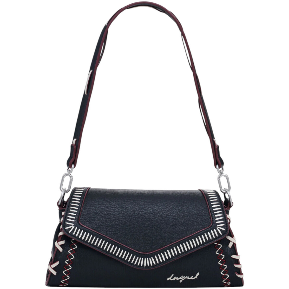 Desigual  BAG_MANHATTAN_PESPUNTES Z 25WAXPBE  Černá