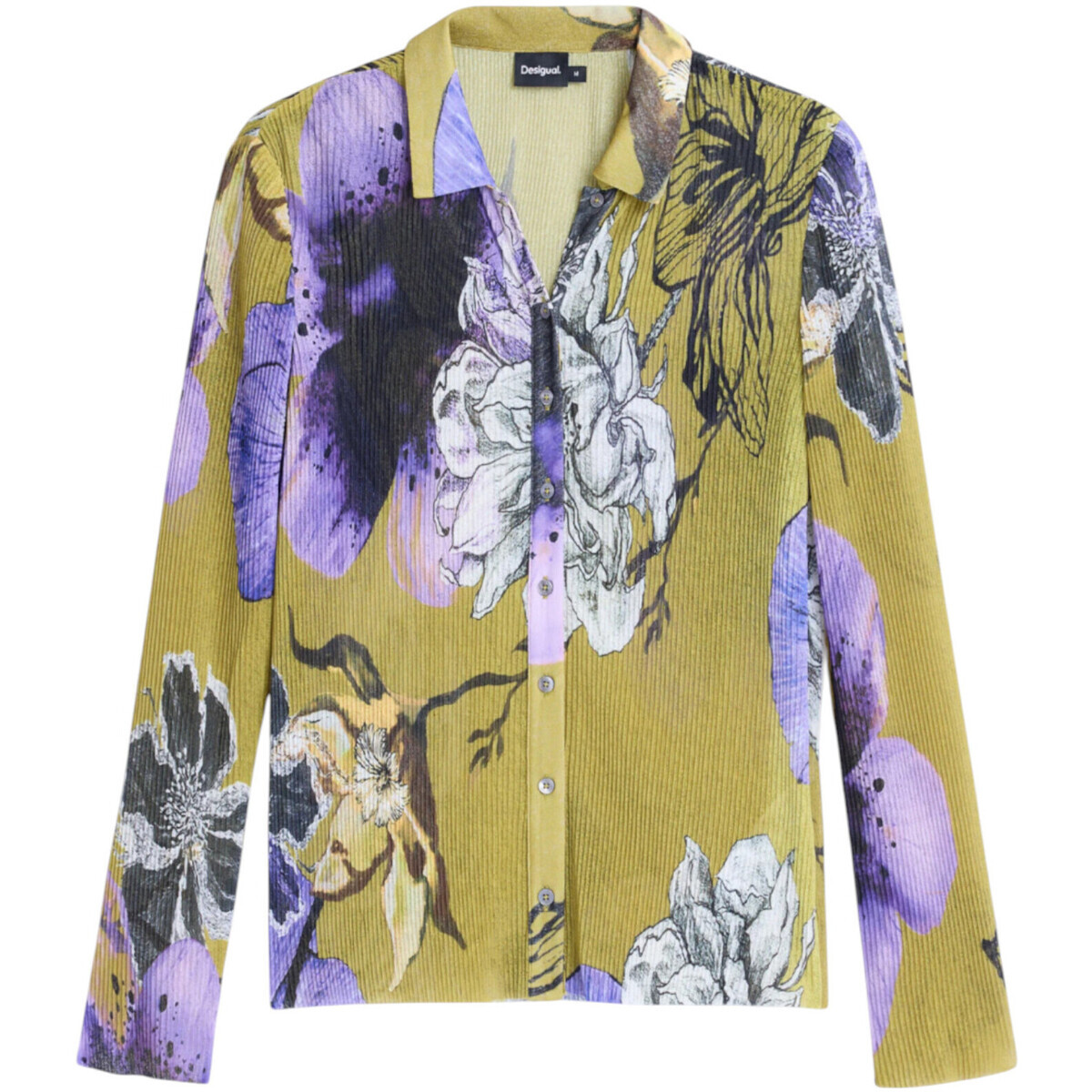 Desigual  TS_TULLEFLOWER_L 25WWTK35  Zelená