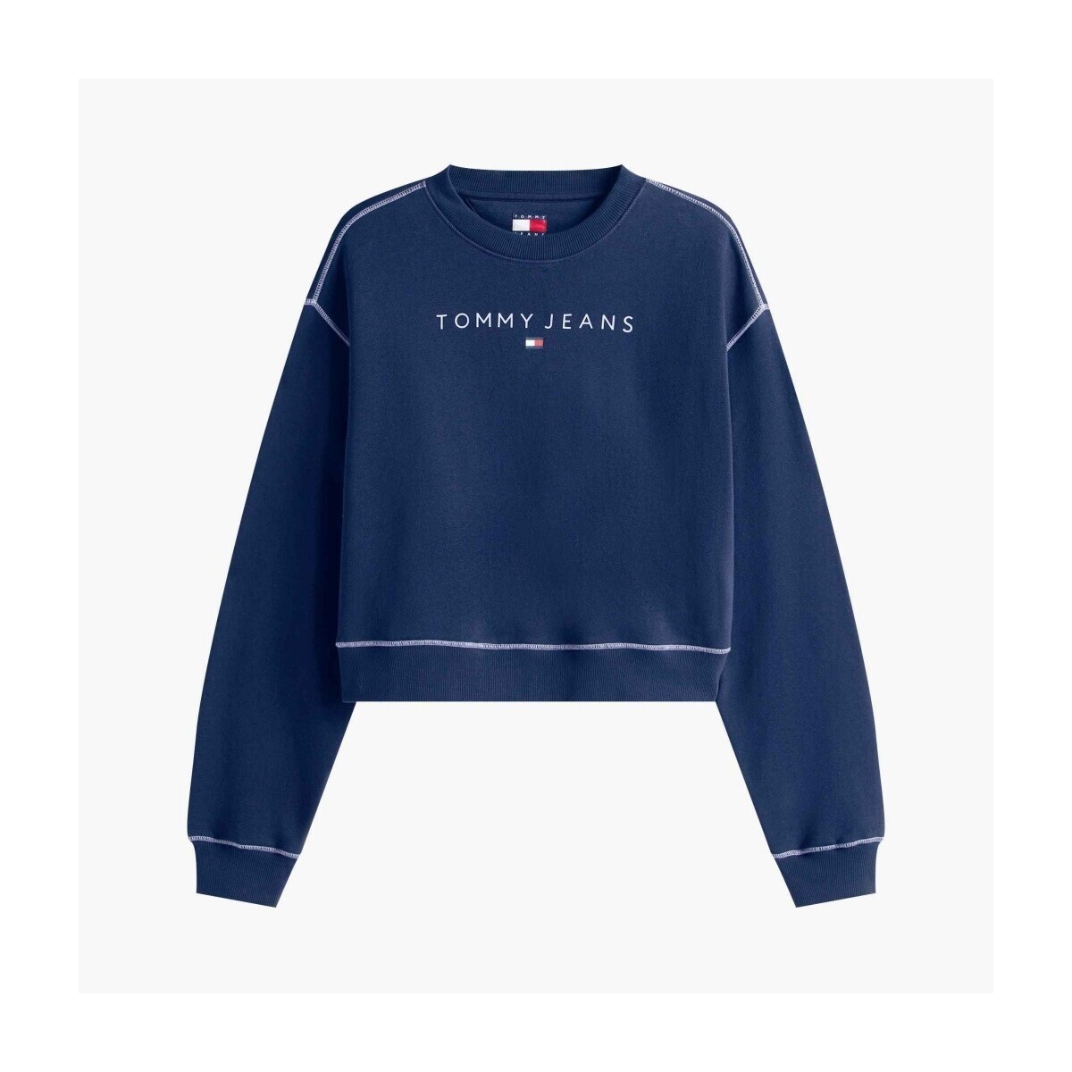 Tommy Jeans  TJW RLX CRP STITCH LINEA  Modrá