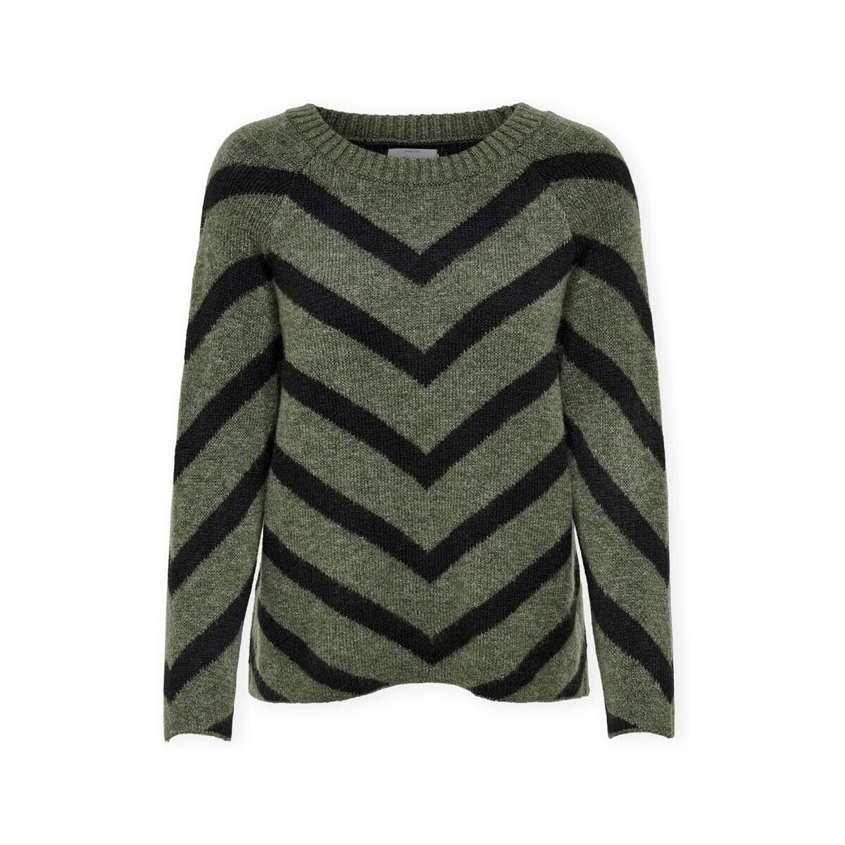 Only  Eliza Knit - Lizard/Black  Zelená