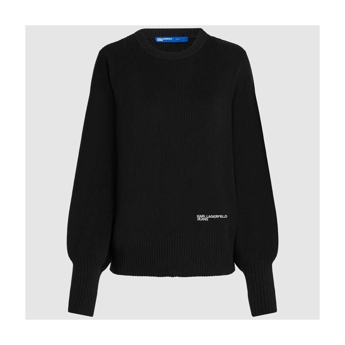 Karl Lagerfeld  KLJ REG BALLOON SLEEVE SWE  Černá