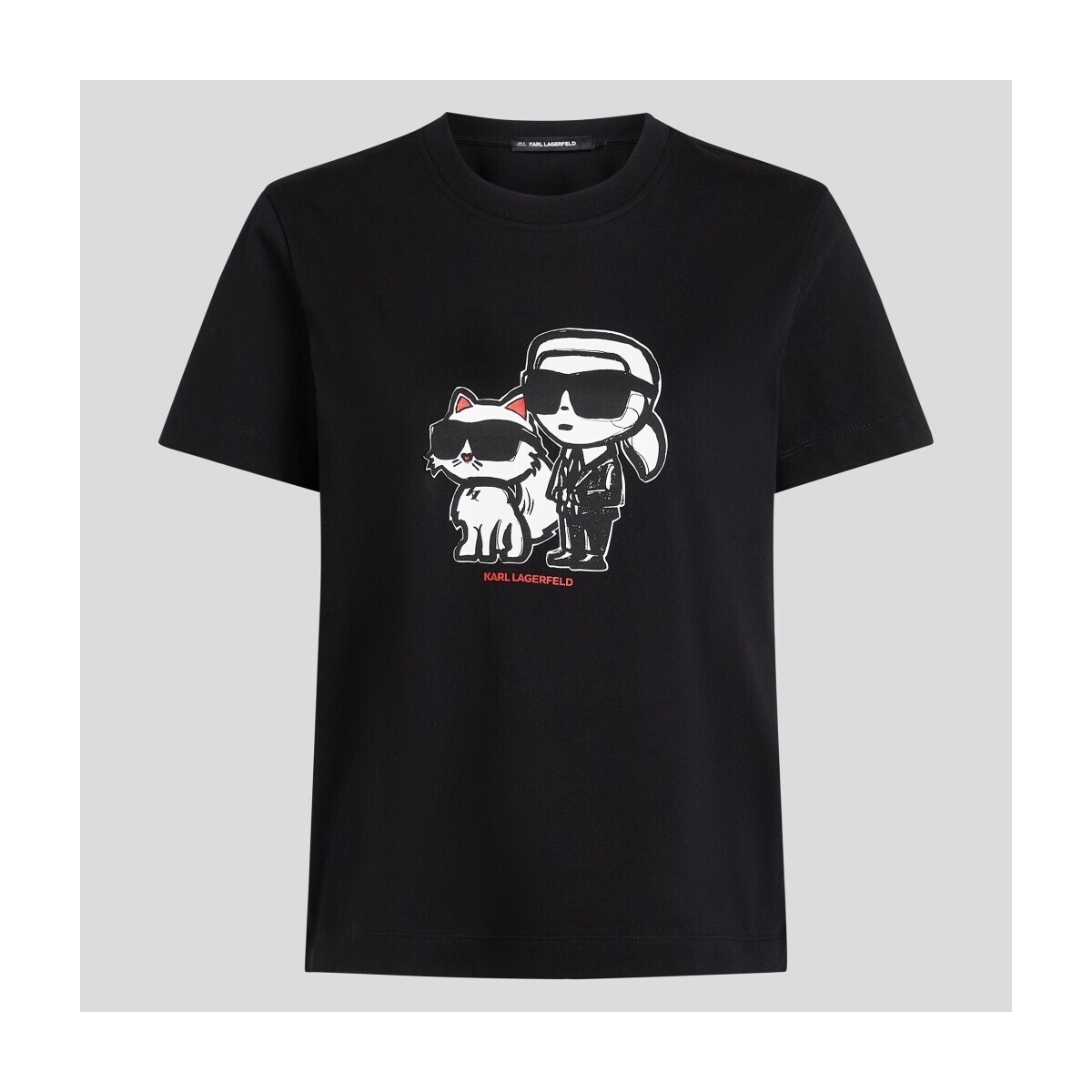 Karl Lagerfeld  IKON SKETCH DUO T-SHIRT  Černá