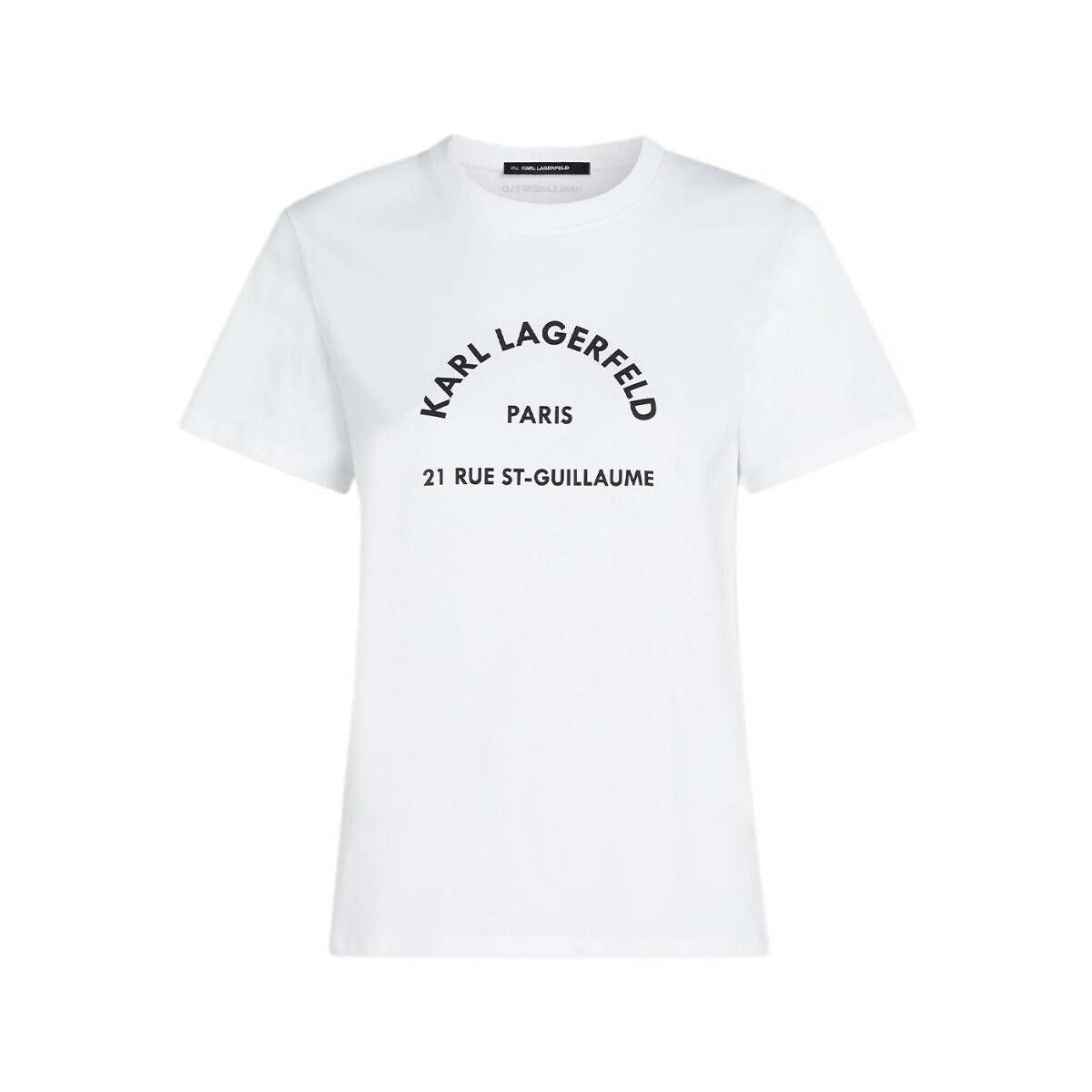 Karl Lagerfeld  RSG T-SHIRT  Bílá