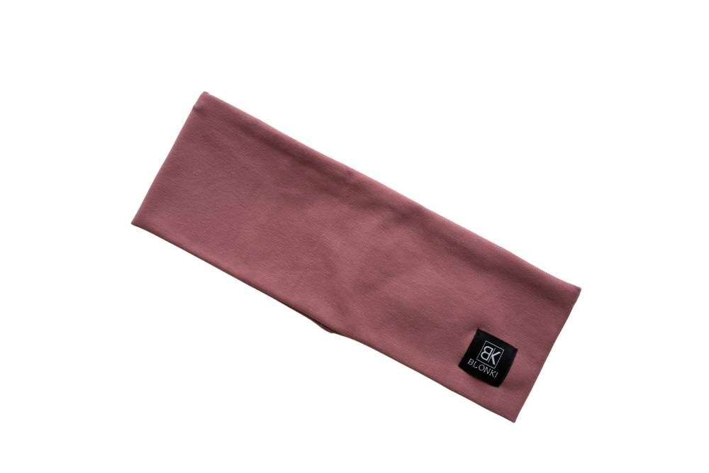 Tenká čepice Blonki čelenka tenká tm. růžová Velikost: 48-50
