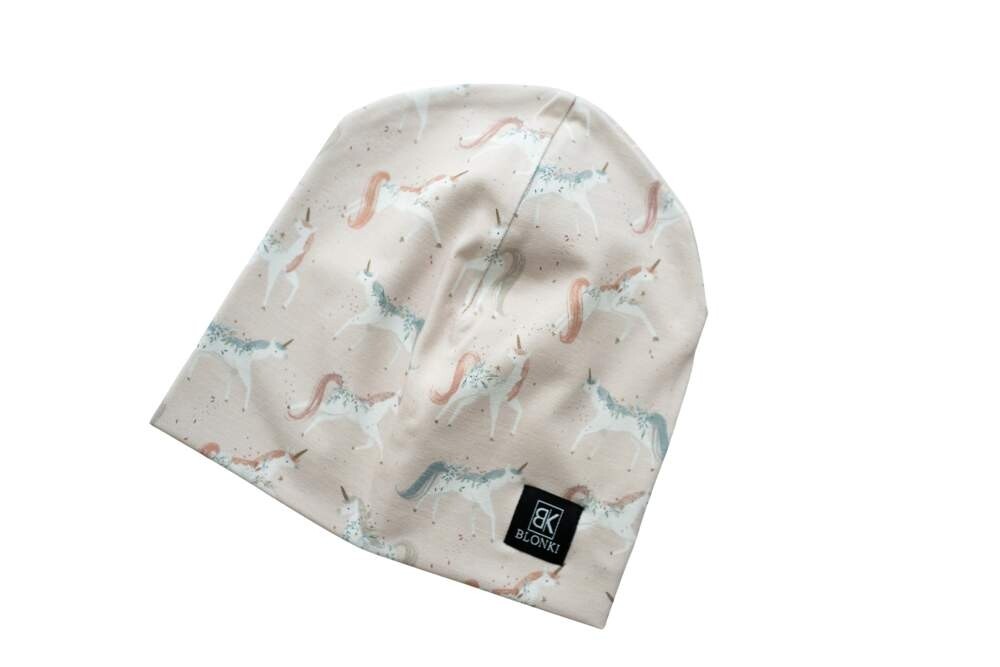 Tenká čepice Blonki tenká čepice jednorožec Velikost: 45-47