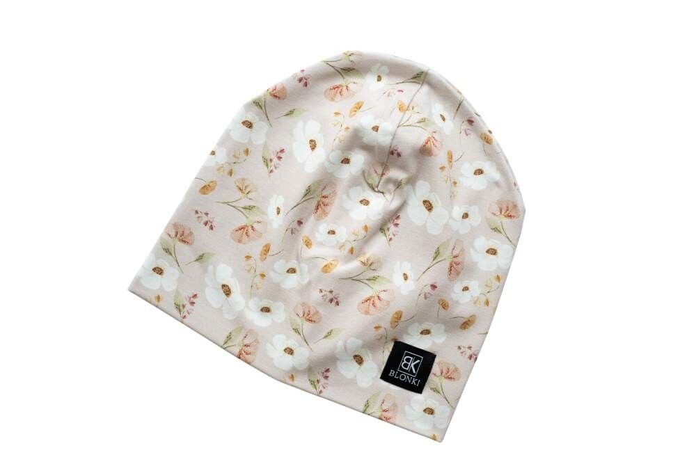 Tenká čepice Blonki tenká čepice květiny Velikost: 45-47
