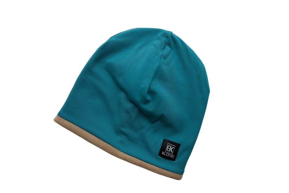Zimní čepice Blonki zimní čepice petrolejová Velikost: 45-47