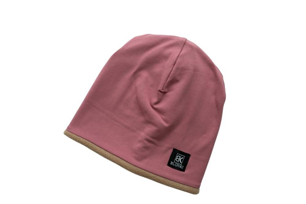 Zimní čepice Blonki zimní čepice tm. růžová Velikost: 48-50