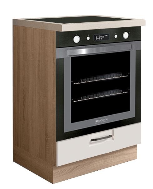 Kuchyňská Skříňka Favorit 17D Sonoma/White