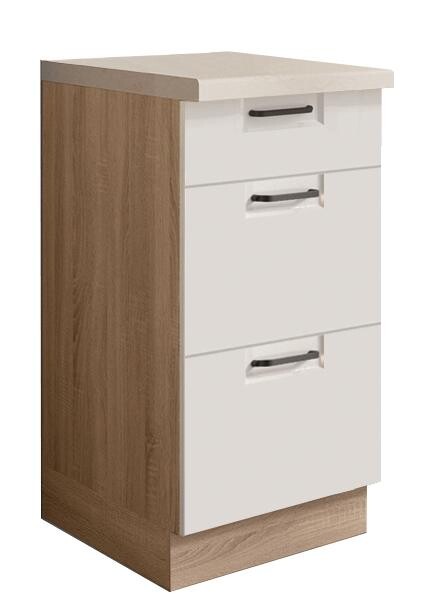 Kuchyňská Skříňka Favorit 8D Sonoma/White